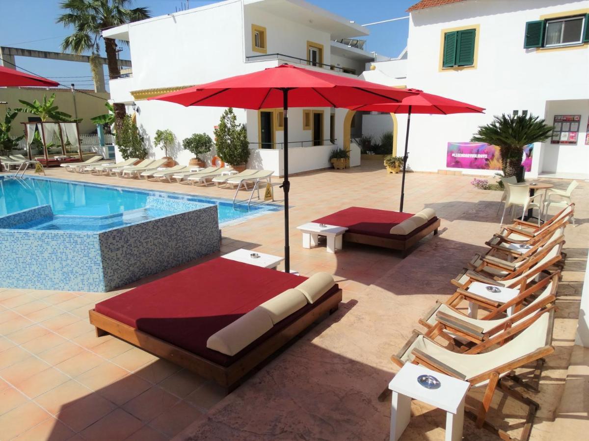 Oasis Beach Club Kávos Exteriör bild
